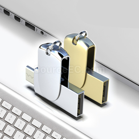 禮品訂造Type-C 兩用USB手指紀念品