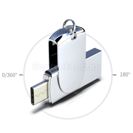 禮品訂造Type-C 兩用USB手指紀念品