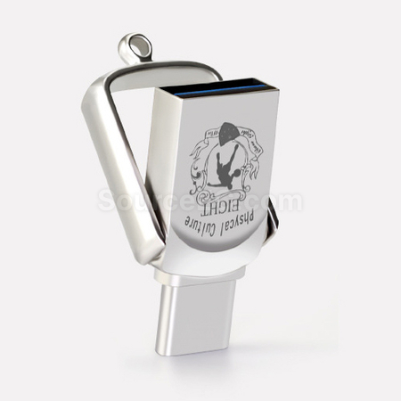 禮品訂造Type-C 兩用USB手指紀念品