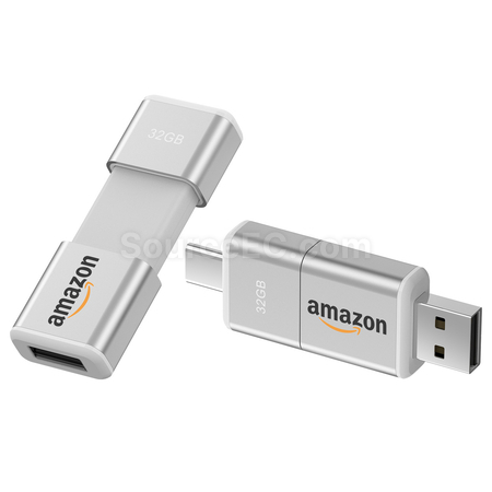 禮品訂造Type-C 兩用USB手指紀念品