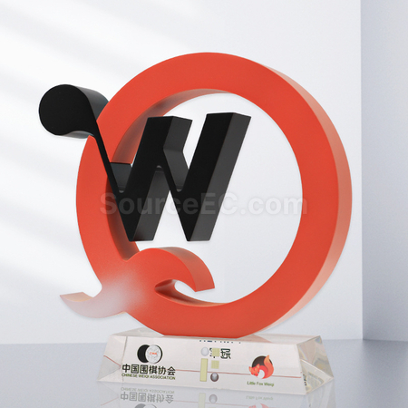 禮品訂造金屬水晶獎座紀念品