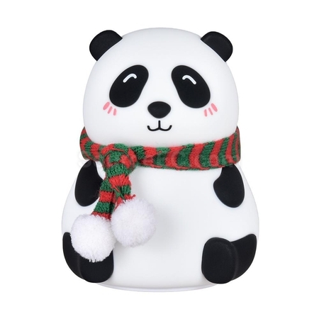 禮品訂造熊貓矽膠拍拍燈紀念品