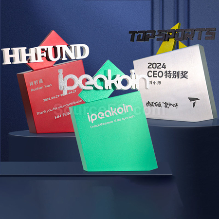 禮品訂造金屬獎座紀念品