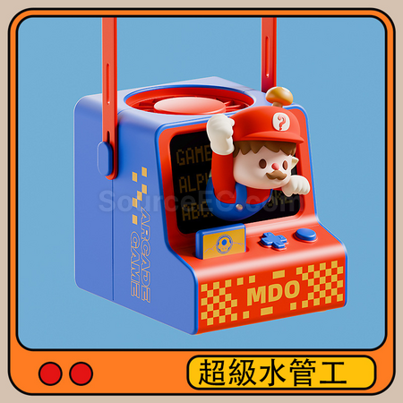 禮品訂造可愛遊戲機風扇掛脖紀念品