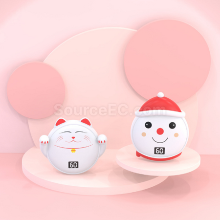 禮品訂造可愛usb充電暖手寶二合一紀念品