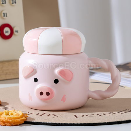 禮品訂造可愛動物馬克杯紀念品