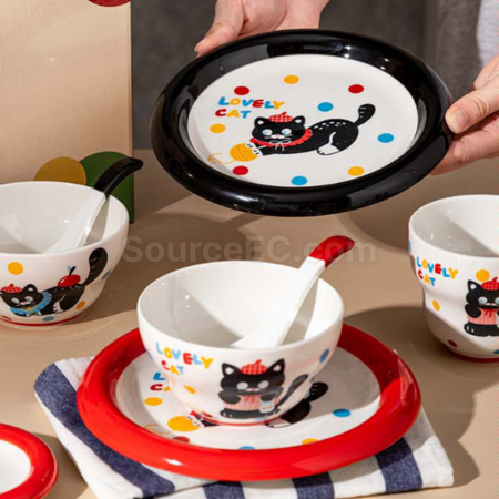禮品訂造貓咪餐具套裝（多種搭配可選）紀念品