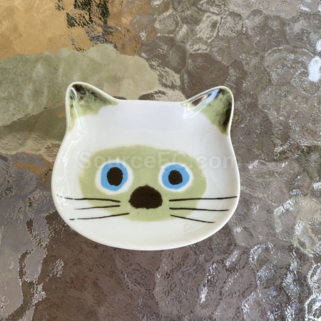 禮品訂造貓咪醬油碟紀念品