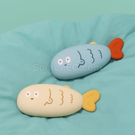 禮品訂造可愛魚暖手寶紀念品
