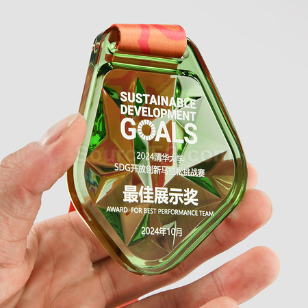 禮品訂造水晶獎牌紀念品