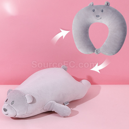 禮品訂造二合一動物頸枕紀念品