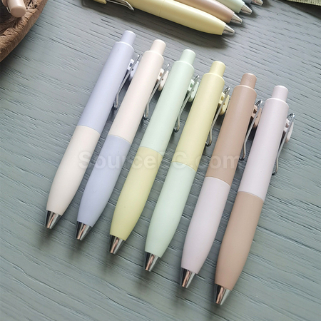 禮品訂造胖墩墩按動中性筆紀念品