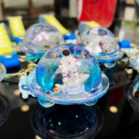 禮品訂造太空人鑰匙扣紀念品