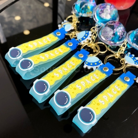 禮品訂造太空人鑰匙扣紀念品
