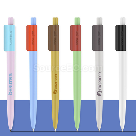 禮品訂造廣告筆按動簽字筆紀念品