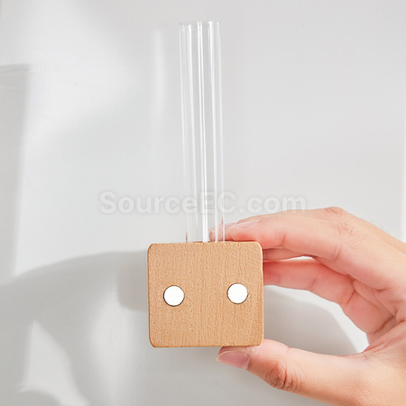 禮品訂造磁吸冰箱貼水耕小花瓶紀念品