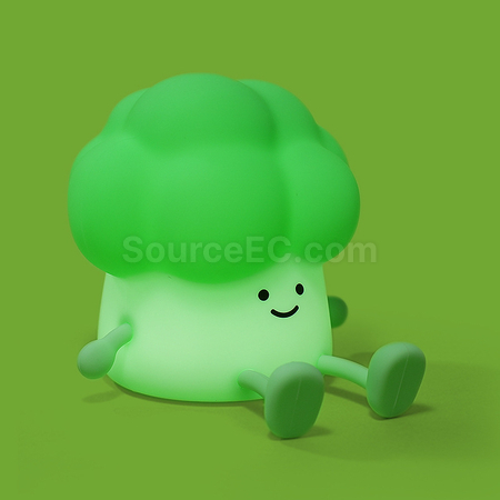 禮品訂造西蘭花小夜燈/拍拍燈紀念品