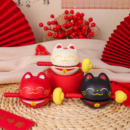 禮品訂造招財貓木魚紀念品