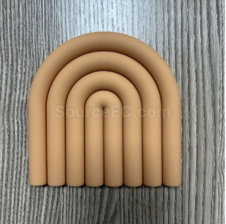 禮品訂造雲朵矽膠隔熱墊紀念品