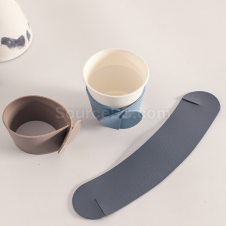 禮品訂造PU手提隔熱杯套紀念品