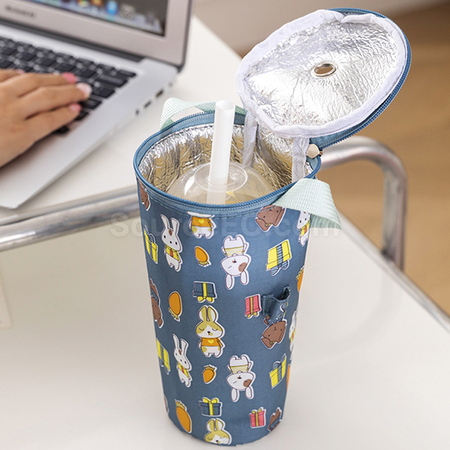 禮品訂造手提手搖飲料杯套紀念品
