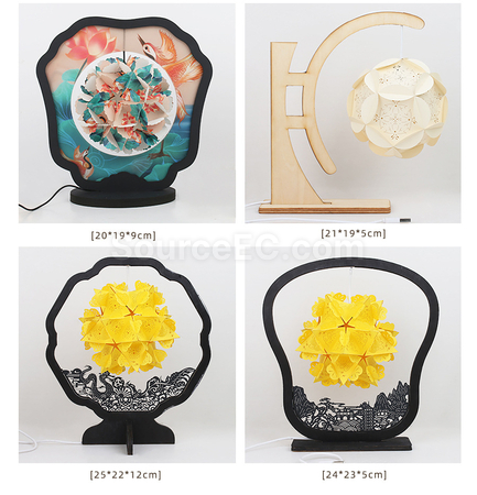 禮品訂造紙雕燈紀念品