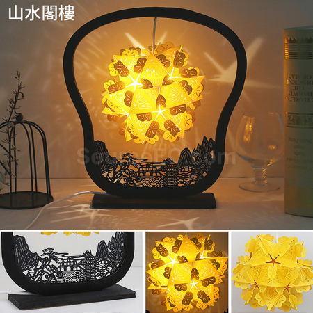 禮品訂造紙雕燈紀念品