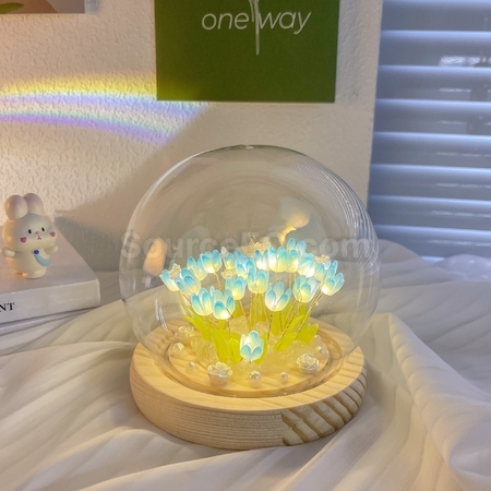 禮品訂造鬱金香小夜燈紀念品
