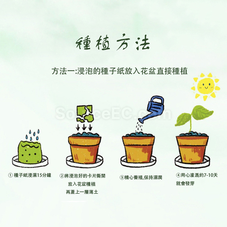 禮品訂造種子紙冰櫃貼紀念品