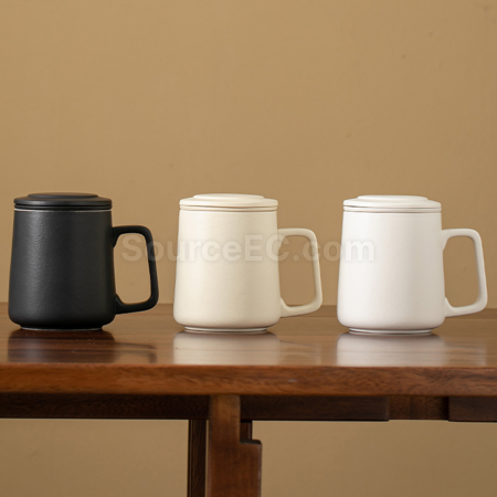禮品訂造陶瓷杯（茶水分離泡茶）紀念品