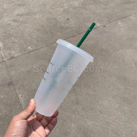 禮品訂造PP粗吸管杯紀念品