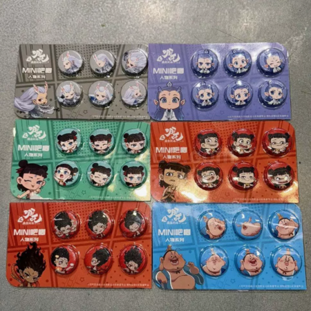 禮品訂造哪吒徽章紀念品