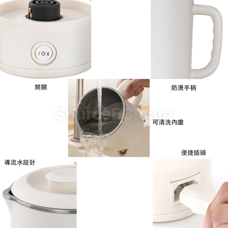 禮品訂造旅行摺疊燒水壺(220V英規)紀念品