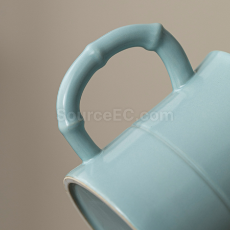 禮品訂造陶瓷可過濾泡茶杯紀念品