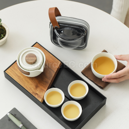 禮品訂造可擕式旅行茶具紀念品