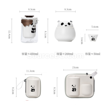 禮品訂造可擕式旅行茶具紀念品