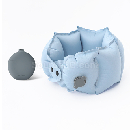 禮品訂造按壓自動充氣枕頭紀念品