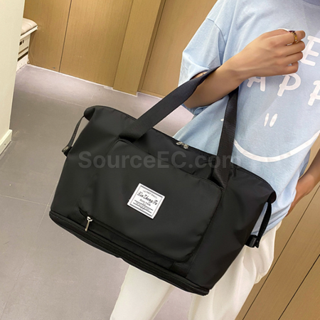 禮品訂造可折疊擴充大容量旅行袋紀念品