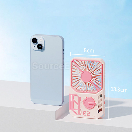 禮品訂造機甲便攜手持風扇紀念品