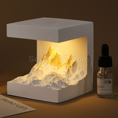 禮品訂造日照金山擴香石香薰燈紀念品