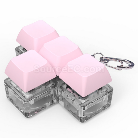 禮品訂造指尖減壓按鍵玩具鑰匙扣紀念品