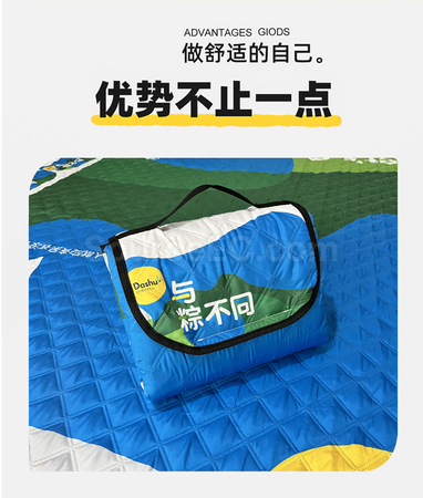 禮品訂造可機洗超聲波加厚野餐墊紀念品
