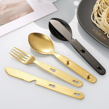 禮品訂造不銹鋼自備餐具套裝紀念品