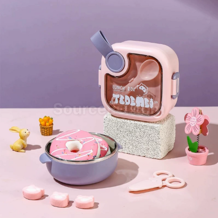 禮品訂造矽膠折疊飯盒紀念品