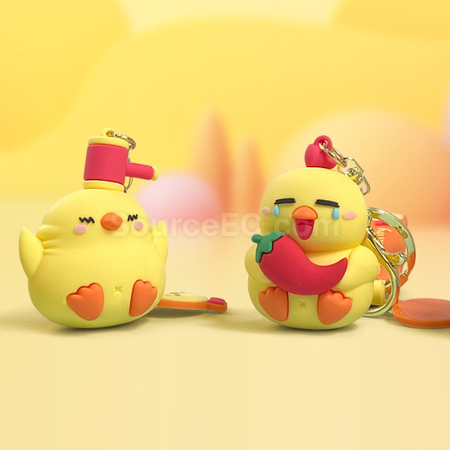 禮品訂造可愛小雞匙扣紀念品