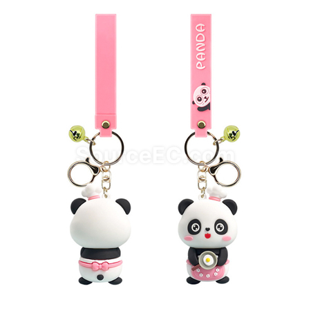 禮品訂造可愛熊貓匙扣紀念品