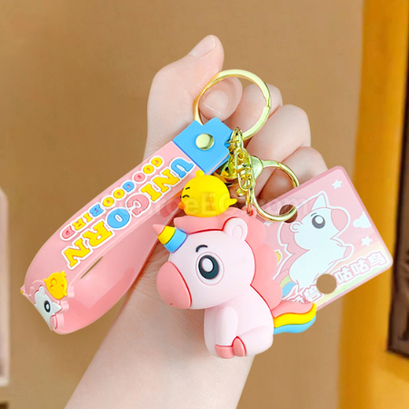 禮品訂造可愛獨角獸匙扣紀念品