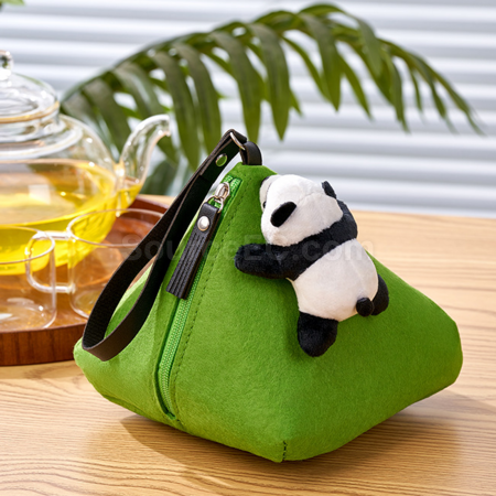 禮品訂造熊貓粽子手提袋紀念品