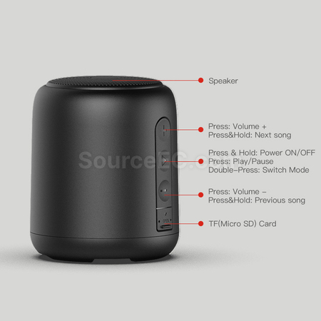 禮品訂造衝擊炮藍牙揚聲器紀念品