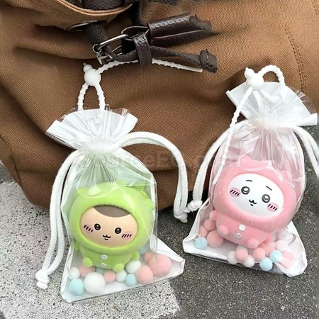 禮品訂造PVC抽繩娃包紀念品